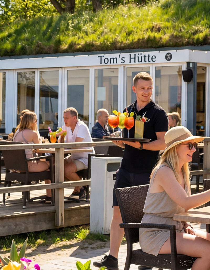 Strandpavilon Tom's Hütte Hohwacht